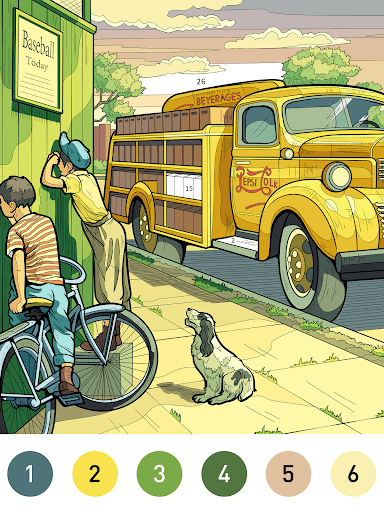 Nostalgia Color by number game screenshot 13 - screenshot