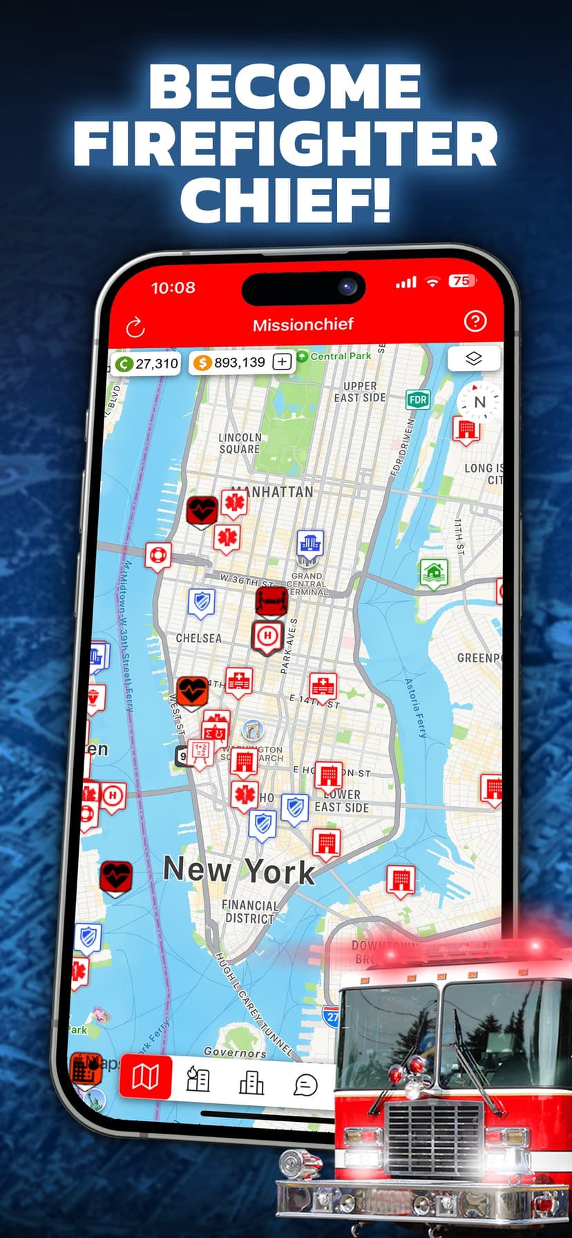 Mission Chief Fire Fighter 911 screenshot 1 - screenshot