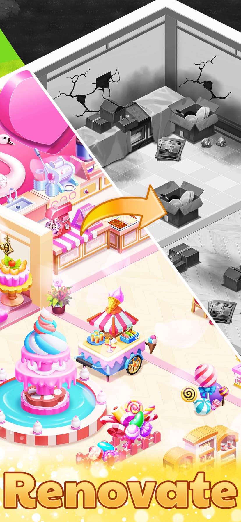 Merge Restaurant - Makeover screenshot 5 - screenshot