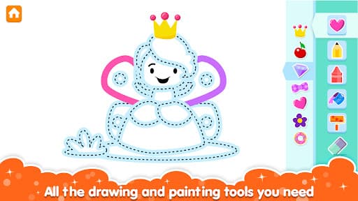 Coloring and Drawing For Girls screenshot 2 - screenshot