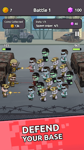 Zombie Warriors: Base Defense screenshot 17 - screenshot