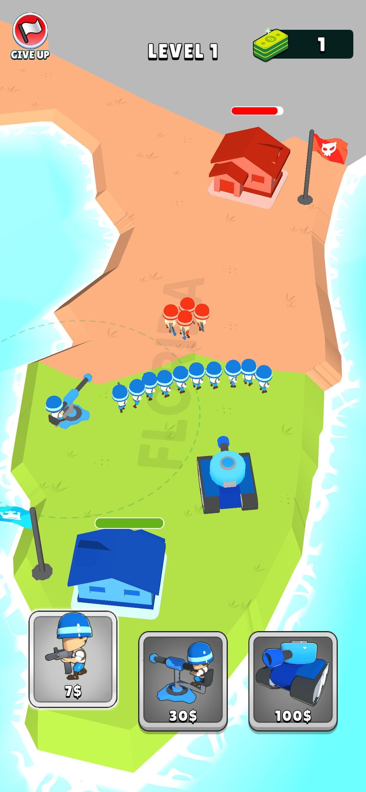 Draw Army: 3D Battle Simulator screenshot 1 - screenshot