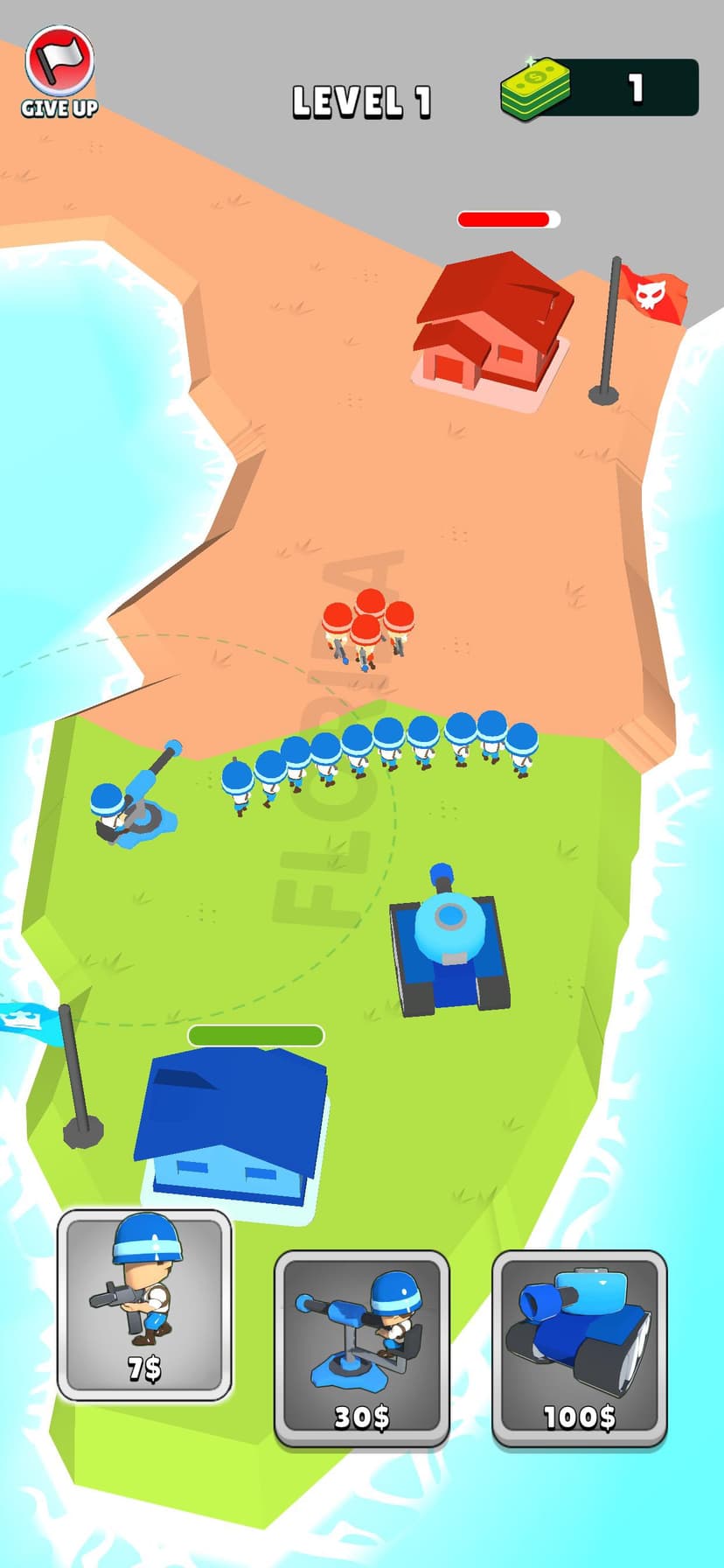 Draw Army: 3D Battle Simulator screenshot 1 - screenshot