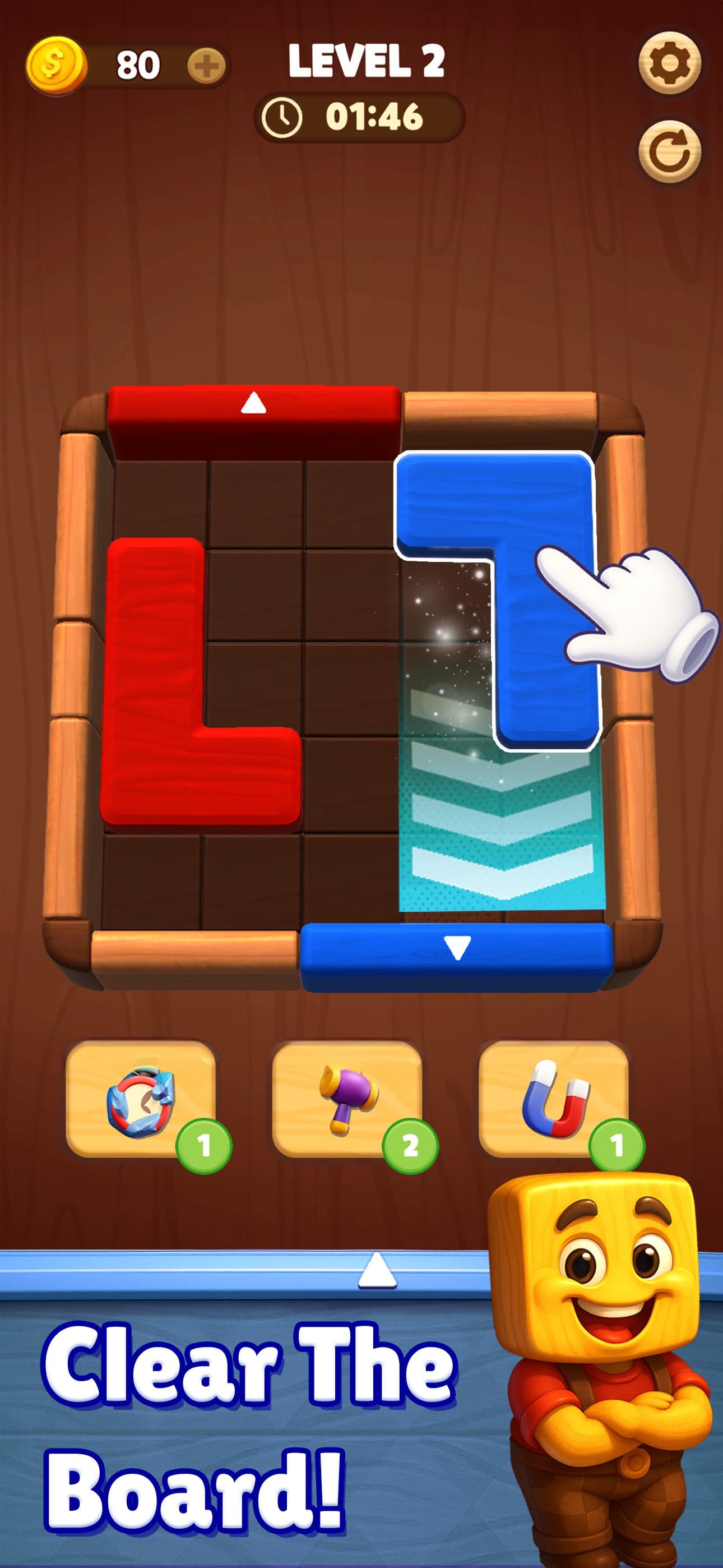 Wood Block: Color Jam screenshot 1 - screenshot
