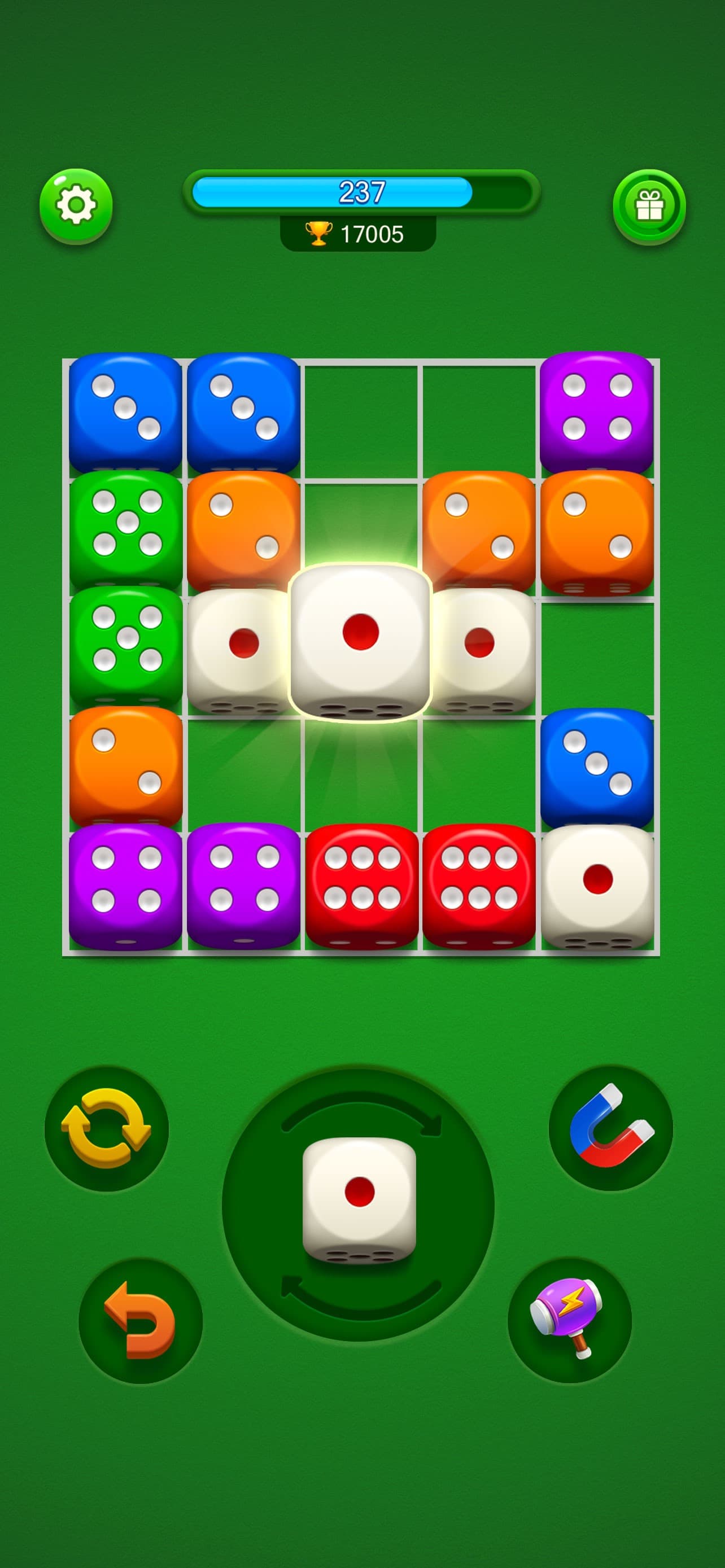 Smart Dice Merge-Block Puzzle screenshot 1 - screenshot