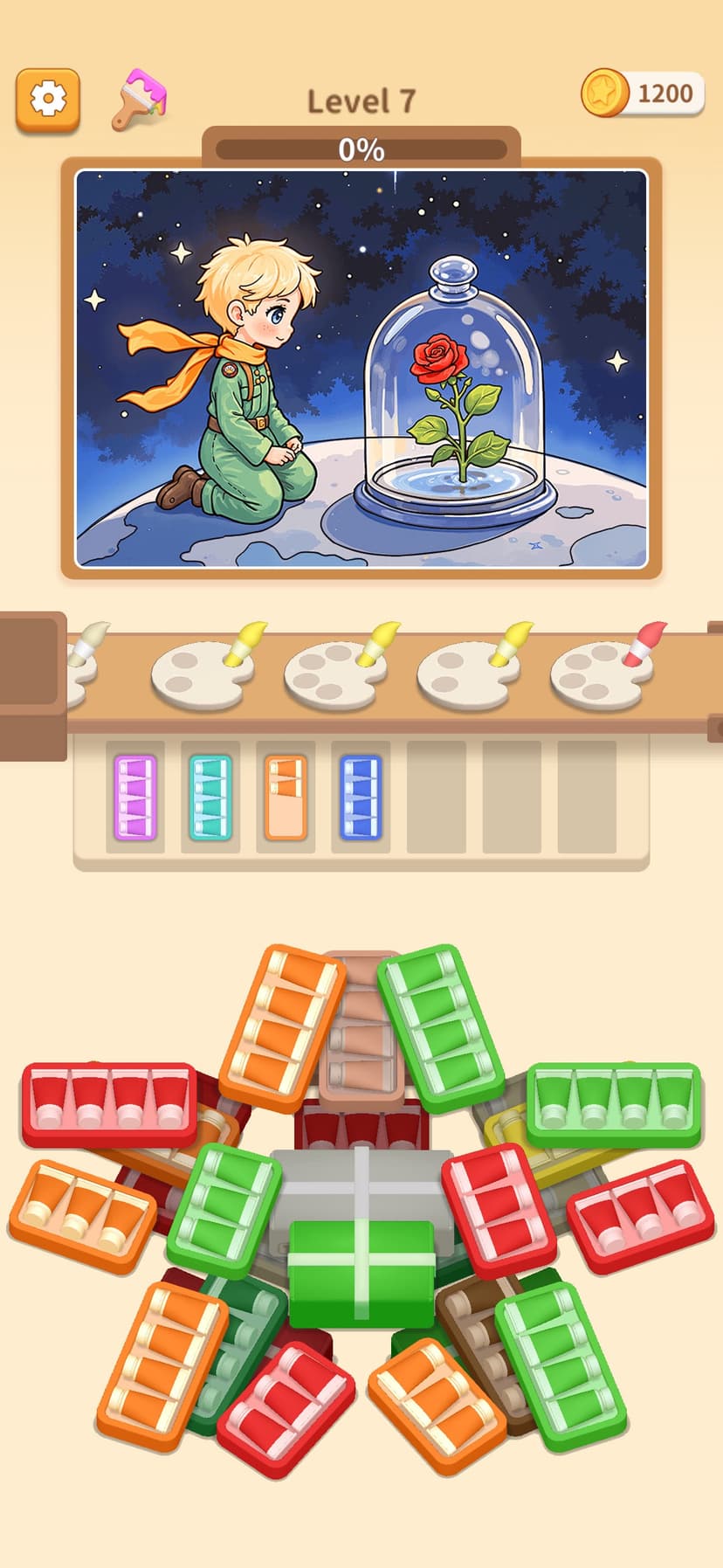 Painting Sort: Sand Puzzle Jam screenshot 5 - screenshot