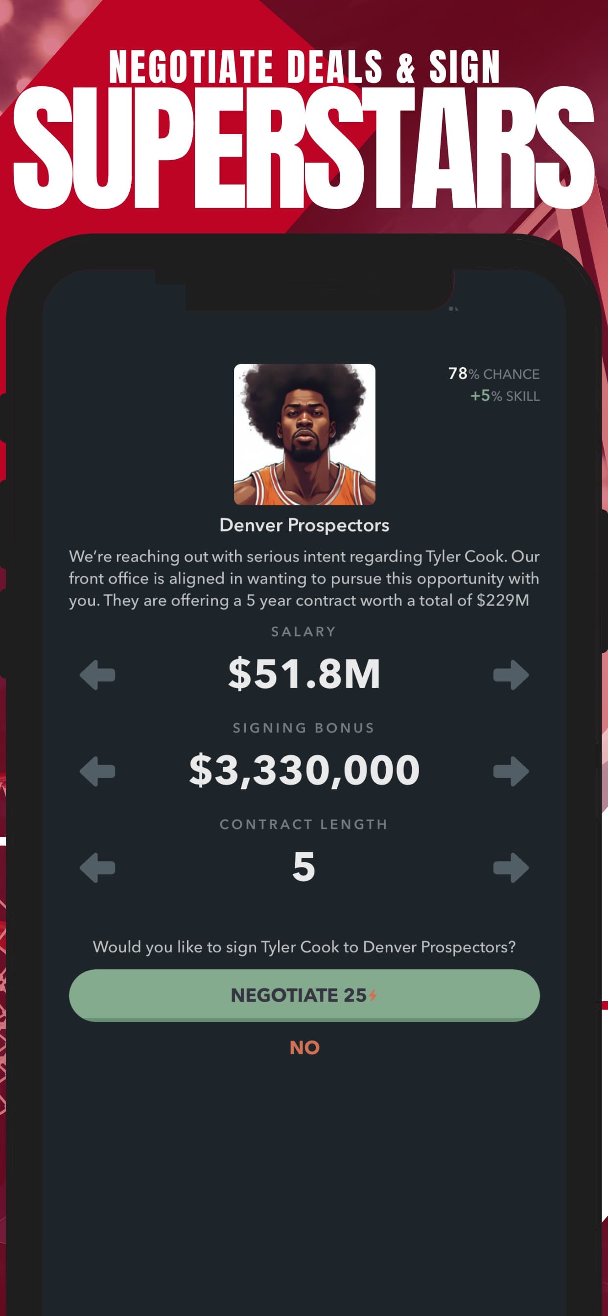 Basketball Agent Manager Star screenshot 1 - screenshot