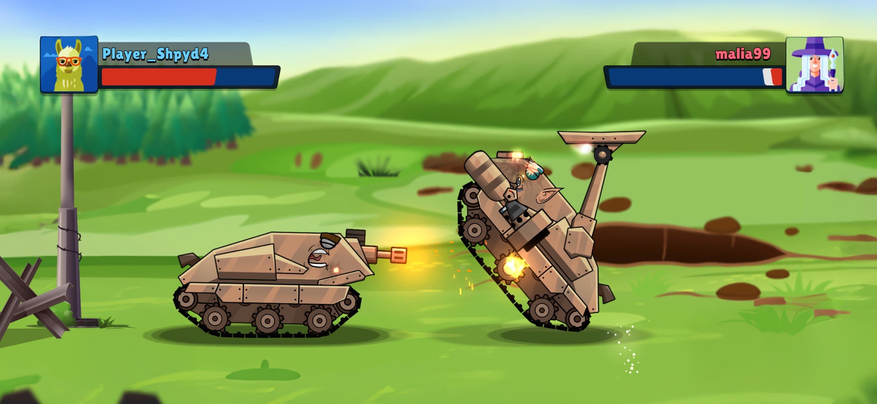 Tanks Arena io: Machine of War screenshot 2 - screenshot