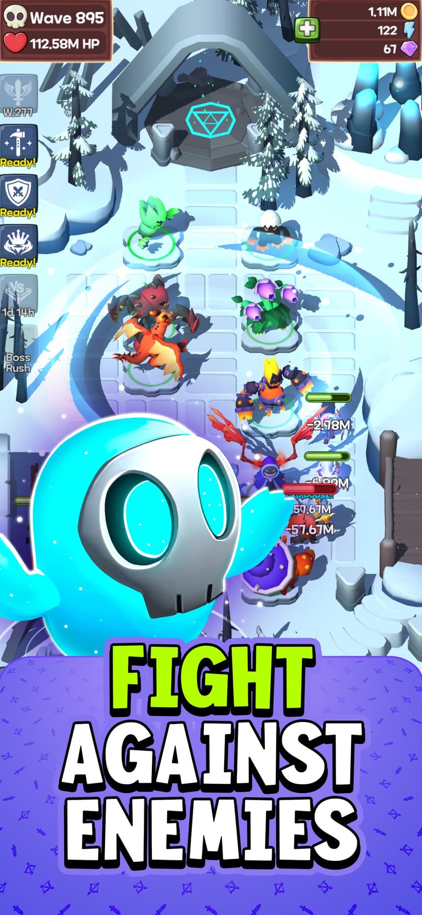 Idle Monster TD: Tower Defense screenshot 2 - screenshot
