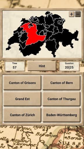 Europe Geography - Quiz Game screenshot 3 - screenshot