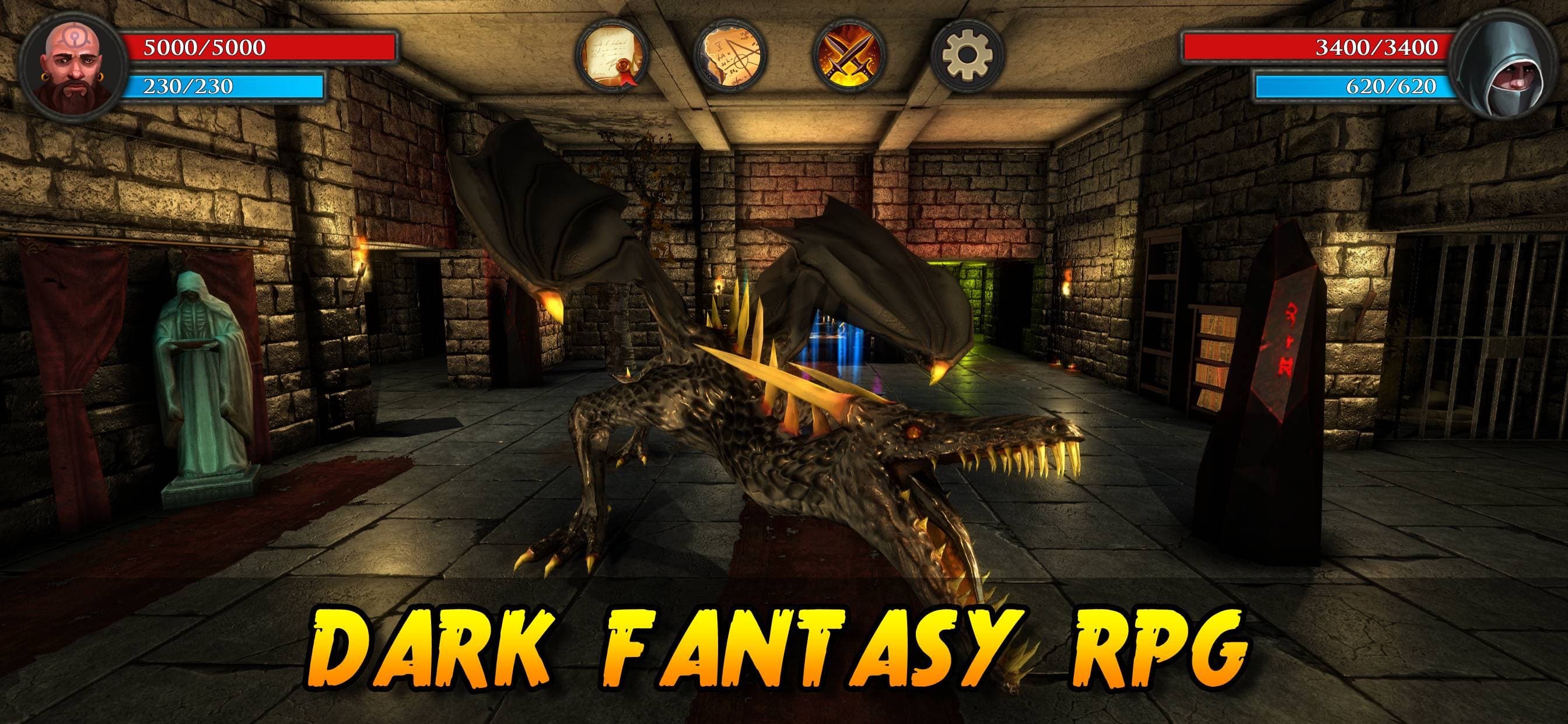 Moonshades: Dark Fantasy RPG screenshot 3 - screenshot