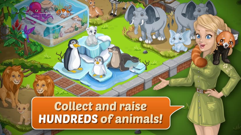 Happy Zoo - Wild Animals screenshot 3 - screenshot