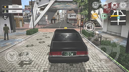 Japan Taxi Simulator : Driving screenshot 1 - screenshot