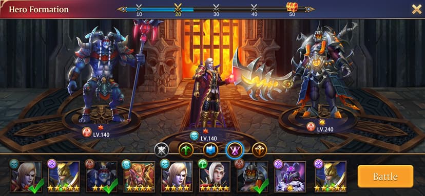Trials of Heroes: Idle RPG screenshot 3 - screenshot