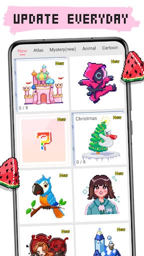 Pixel Art Coloring: Art Games screenshot 5 - screenshot