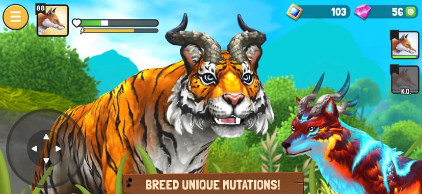 Animal Kingdoms: Wolf Sim MMO screenshot 4 - screenshot