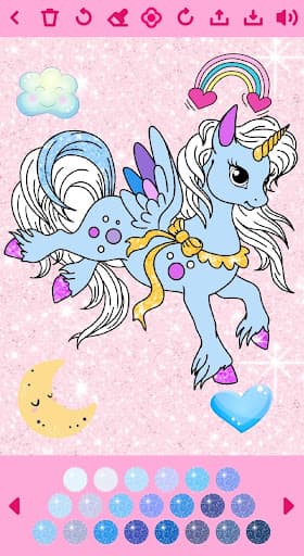 Unicorn Coloring Book screenshot 12 - screenshot