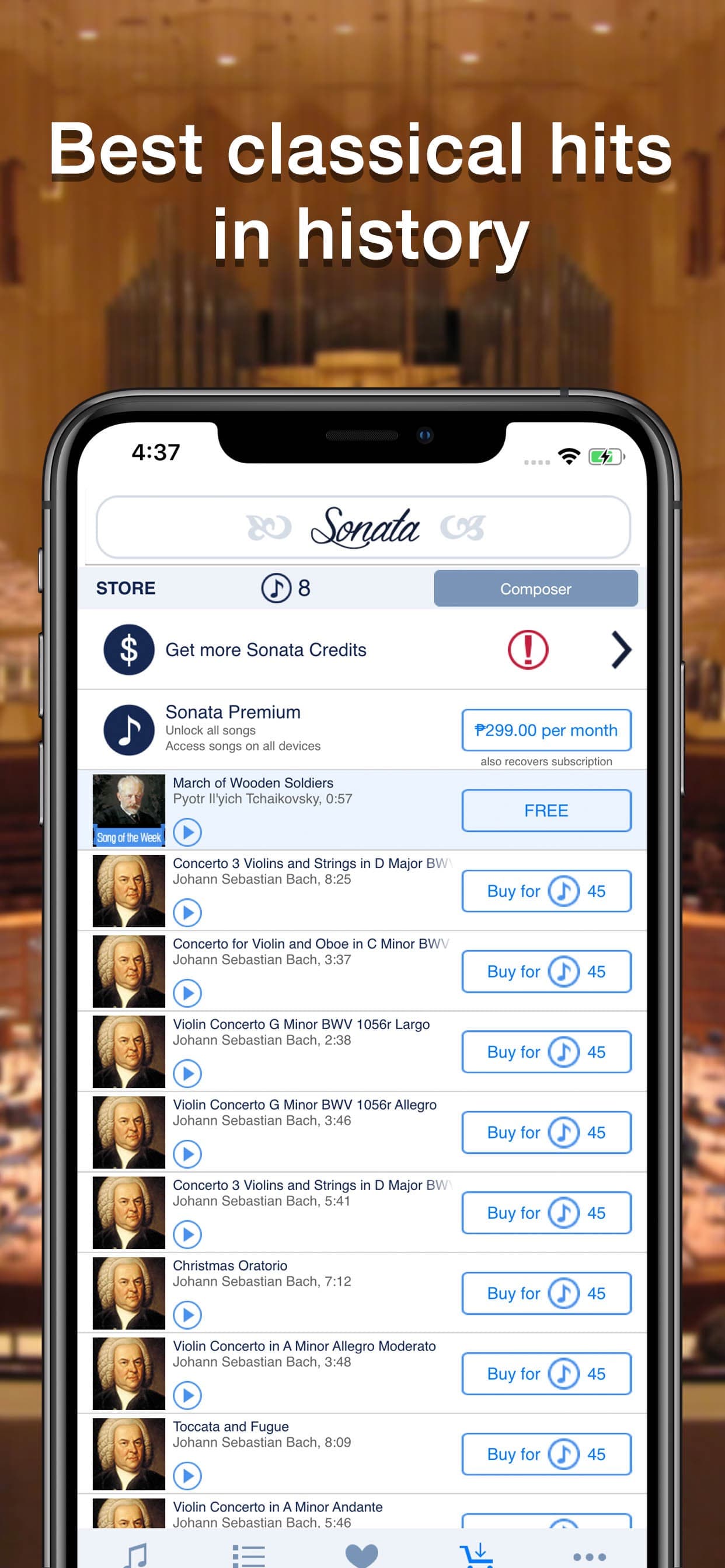 Sonata - Classical Music Radio screenshot 3 - screenshot