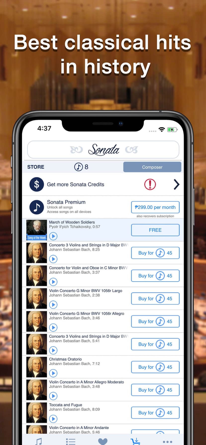 Sonata - Classical Music Radio screenshot 3 - screenshot