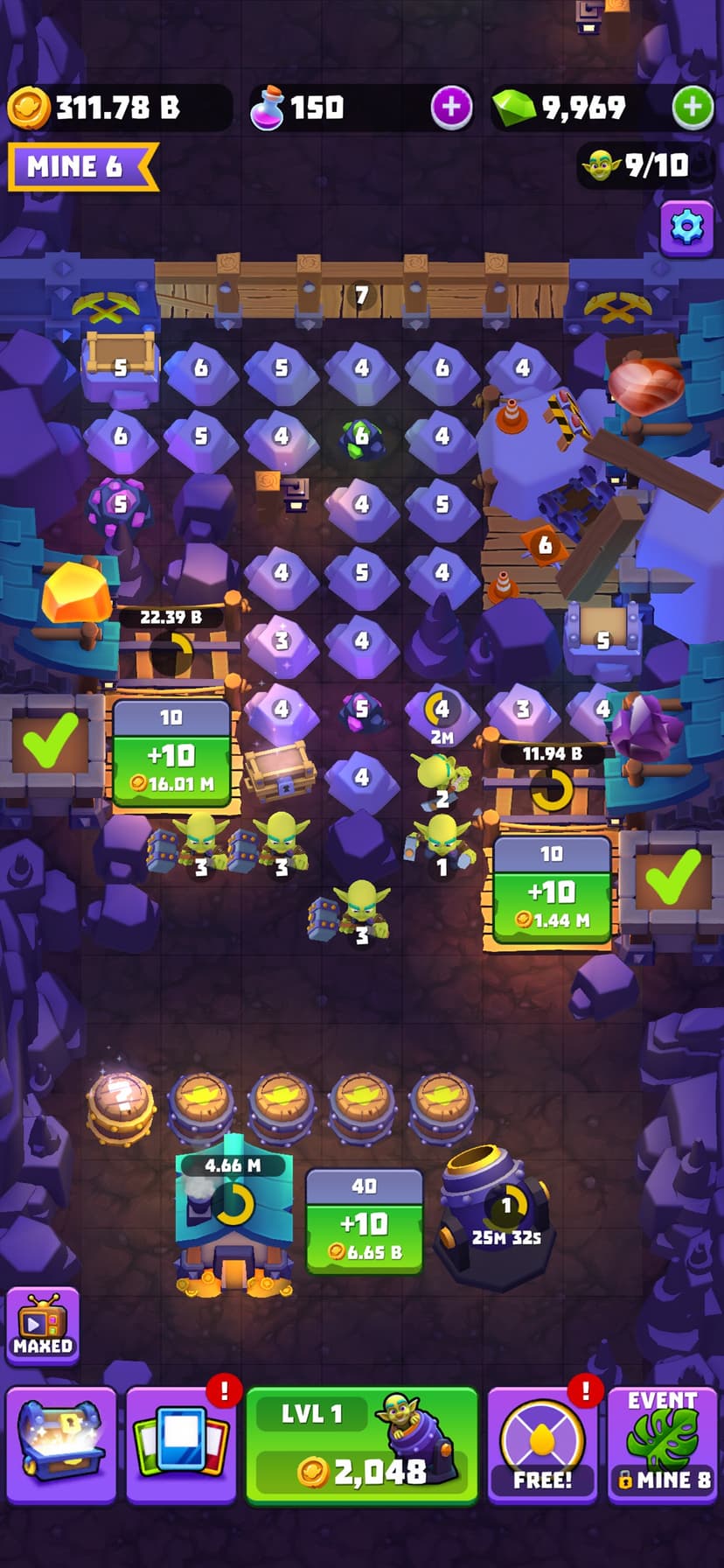 Gold and Goblins - Idle Games screenshot 7 - screenshot
