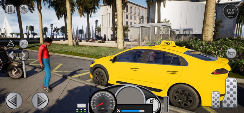 Grab City Taxi: Car Games 3D screenshot 7 - screenshot