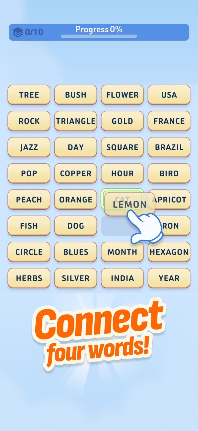 Word Bridges Logic Connections screenshot 1 - screenshot
