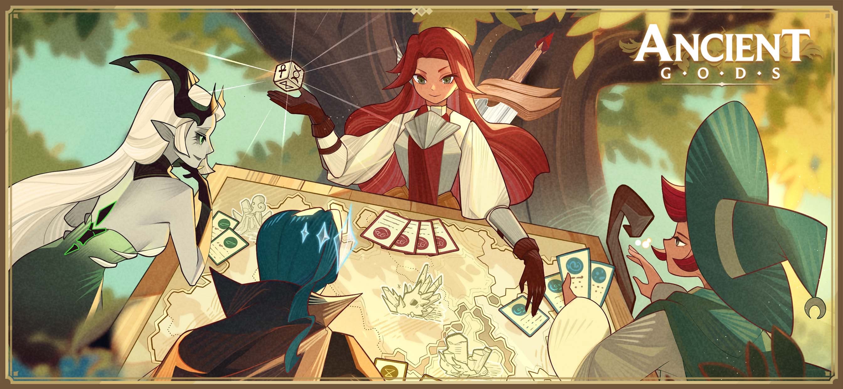 Ancient Gods: Deckbuilding RPG screenshot 1 - screenshot
