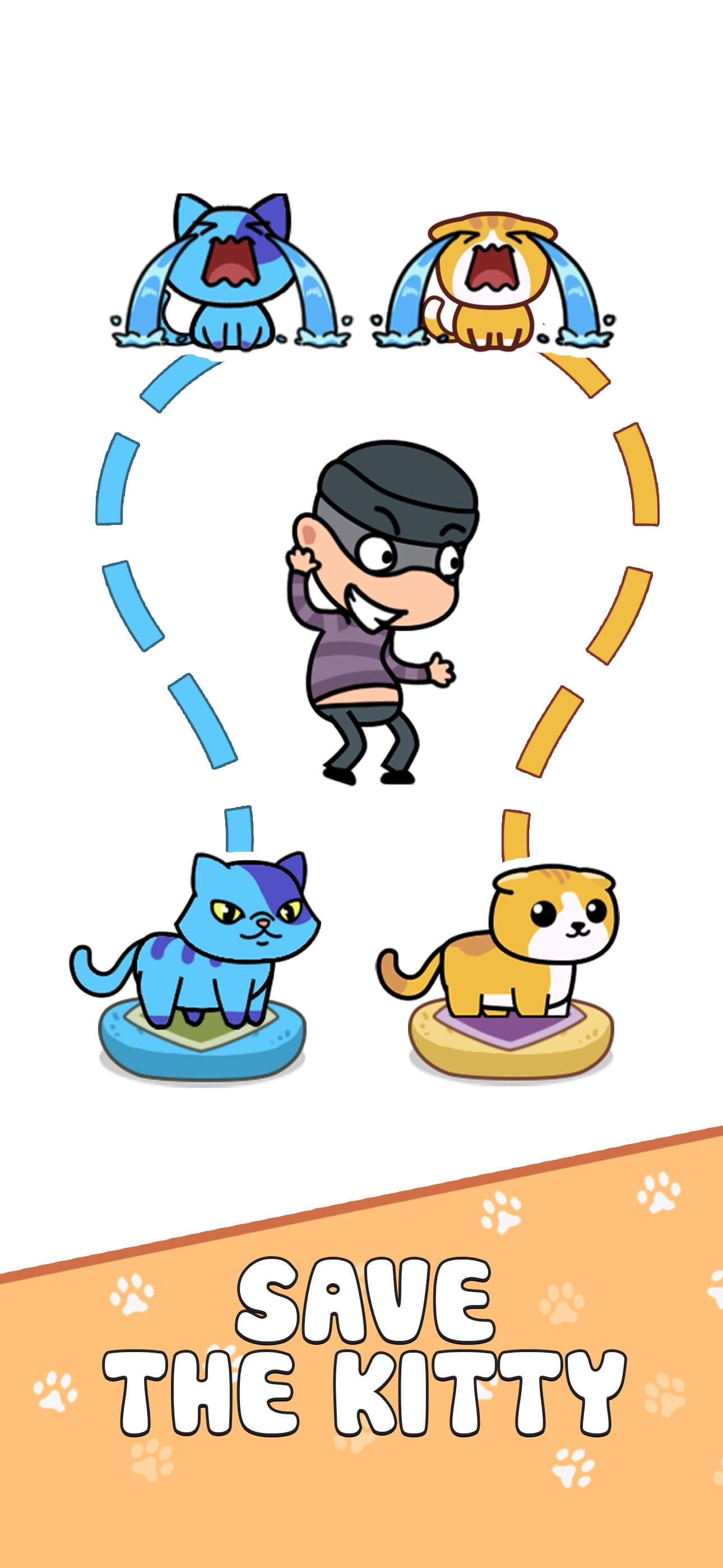 Cat Rush: Draw Puzzle Game screenshot 4 - screenshot
