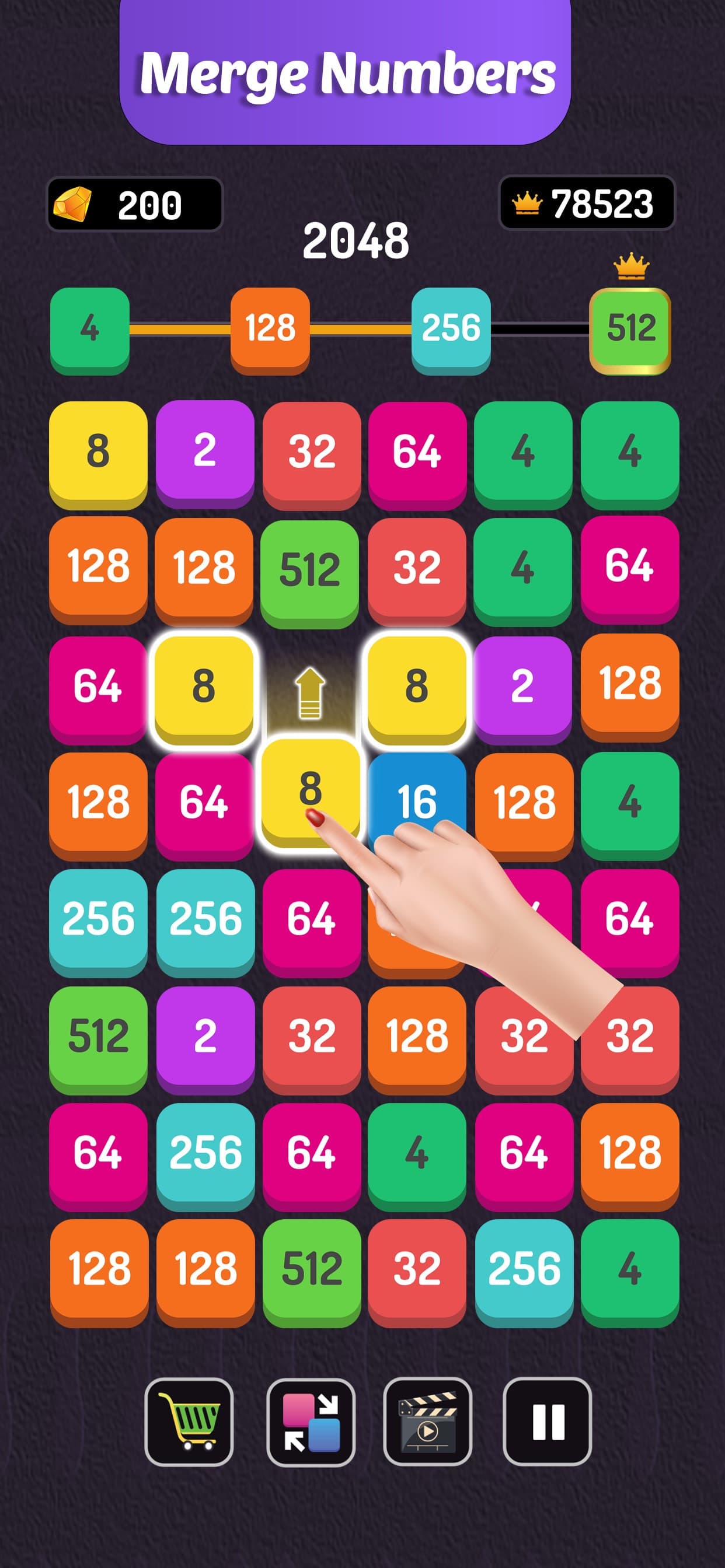 Number Blast - Puzzle Game screenshot 1 - screenshot