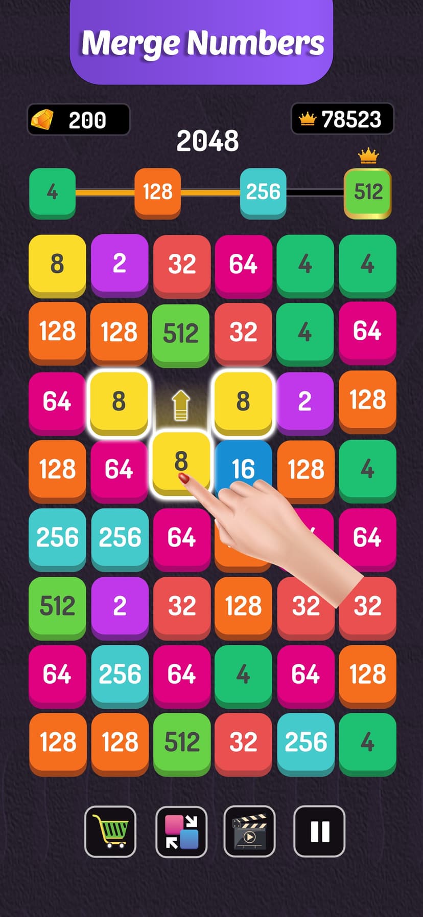 Number Blast - Puzzle Game screenshot 1 - screenshot