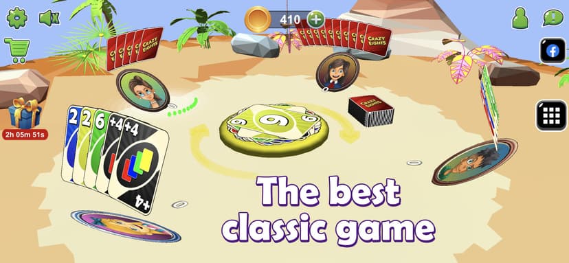 Crazy Eights 3D screenshot 3 - screenshot