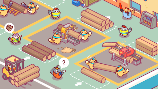 Lumbercat: Cute Idle Tycoon screenshot 7 - screenshot