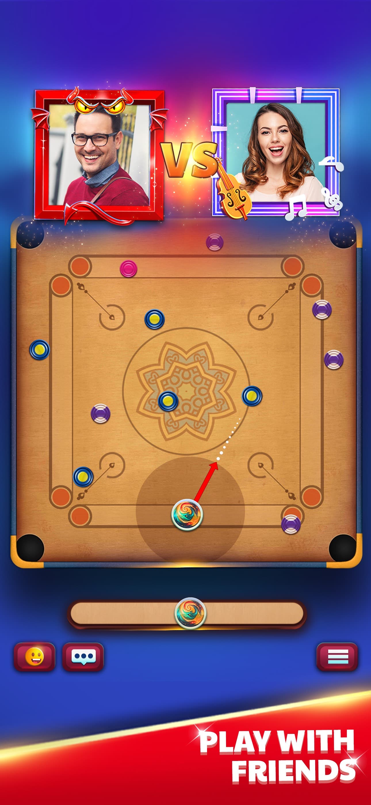Carrom King screenshot 3 - screenshot