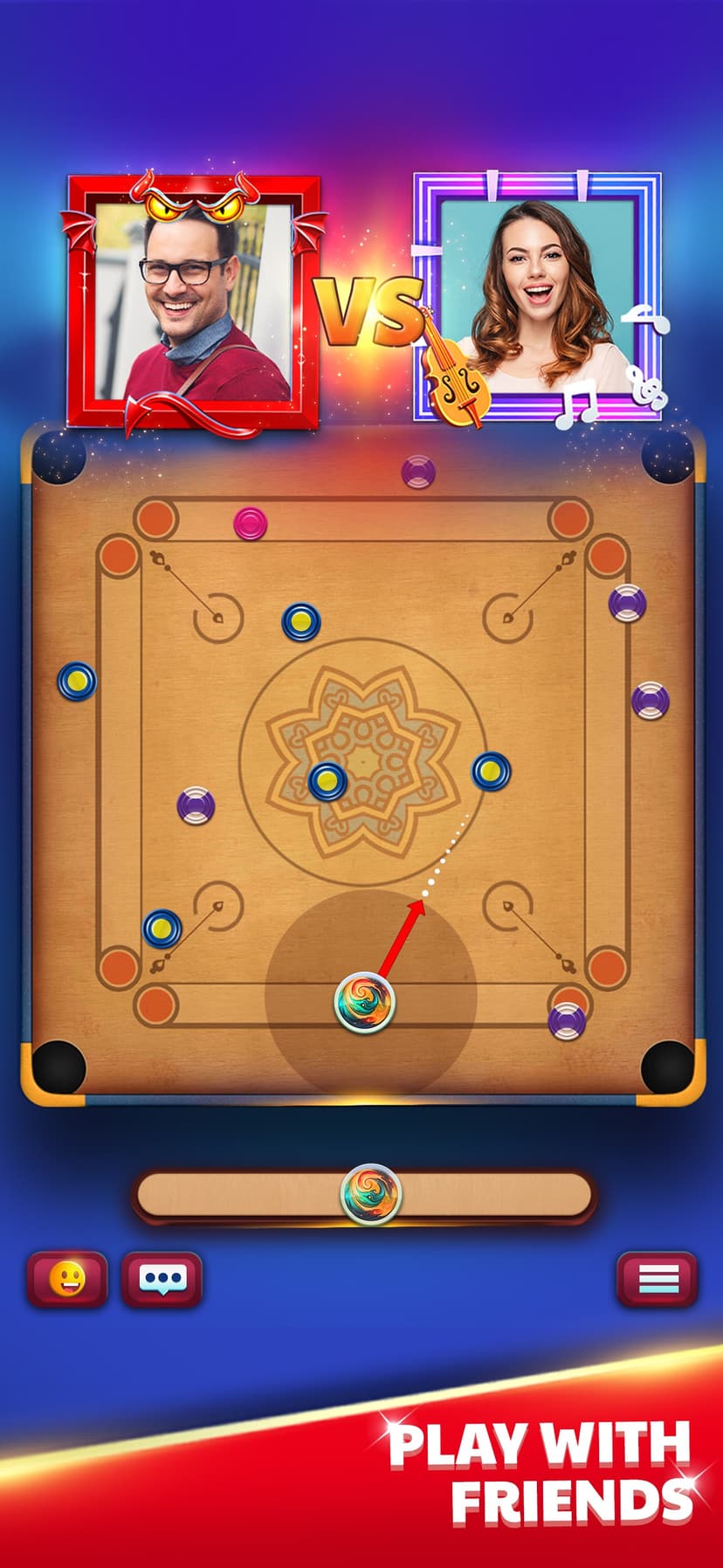 Carrom King screenshot 3 - screenshot