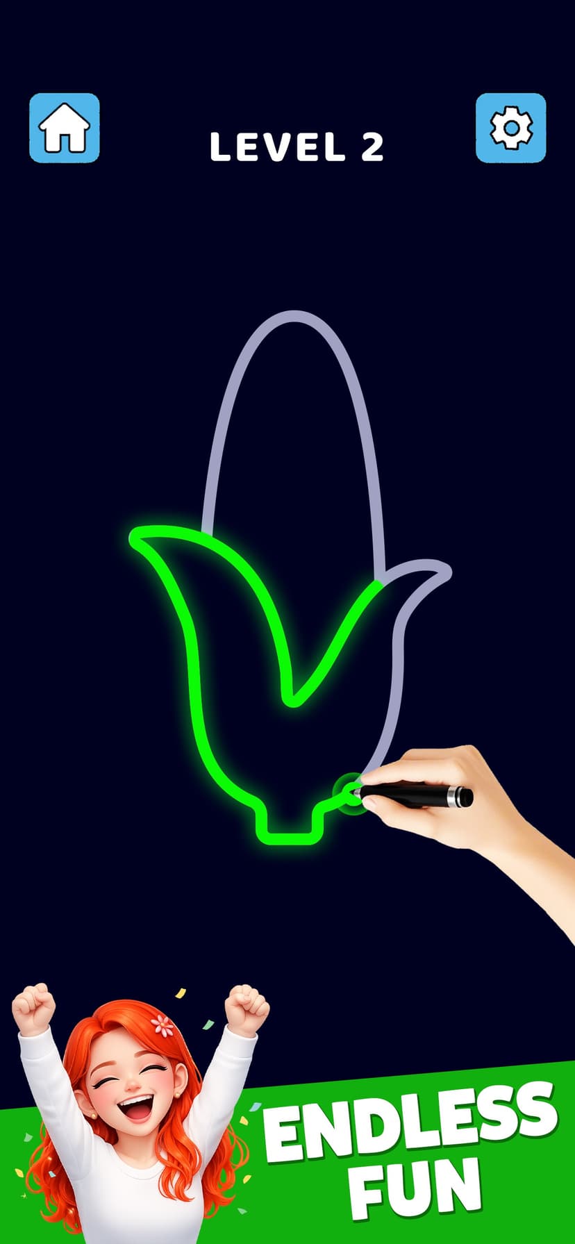 Single Line Puzzle Drawing screenshot 4 - screenshot