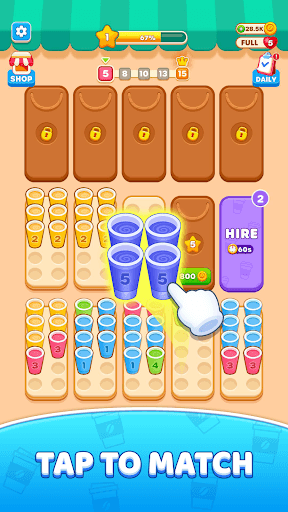 Coffee Color Stack screenshot 1 - screenshot