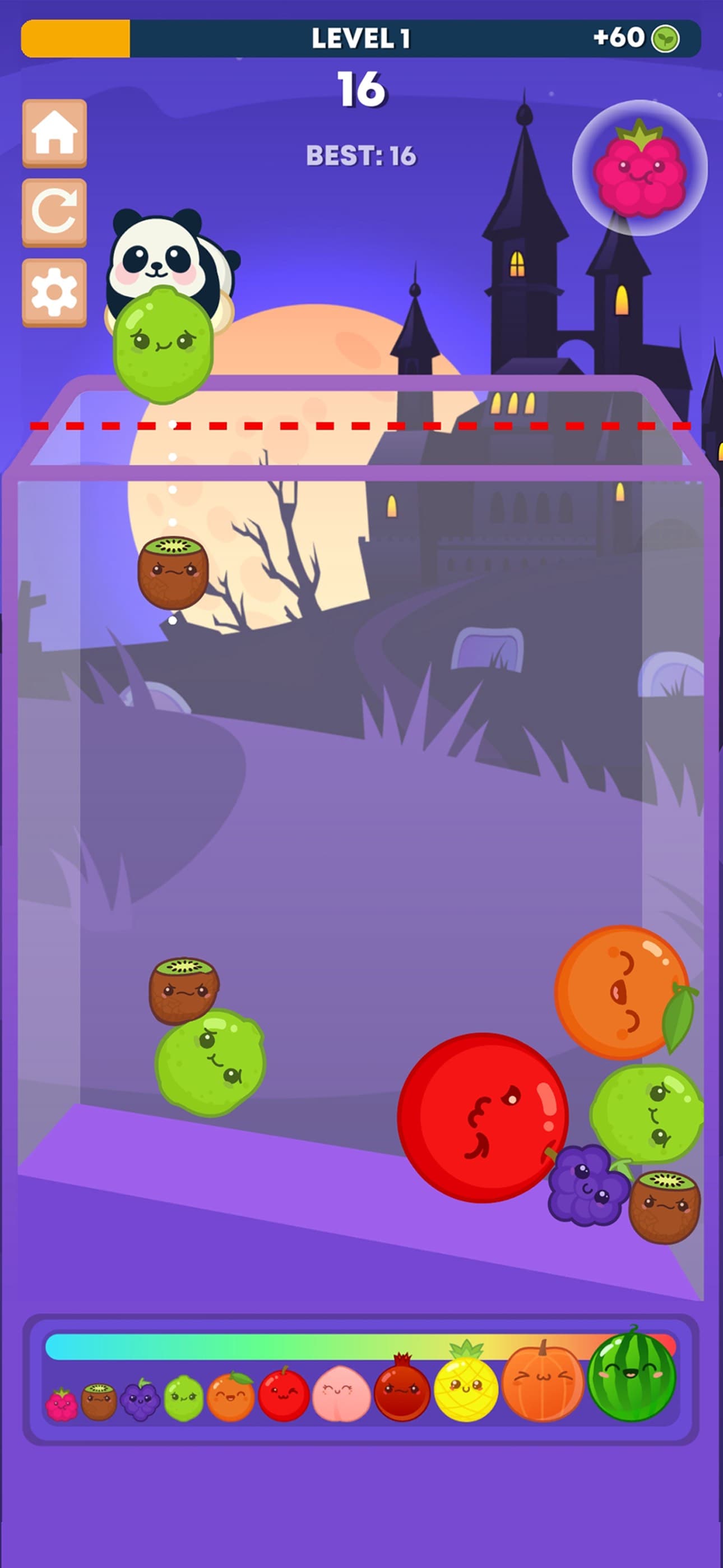 Watermelon Game: Panda Merge screenshot 6 - screenshot