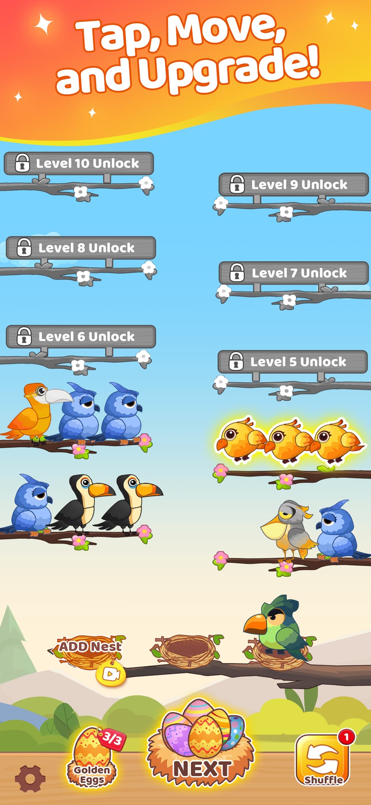 Bird Fusion: Merge and Grow screenshot 4 - screenshot