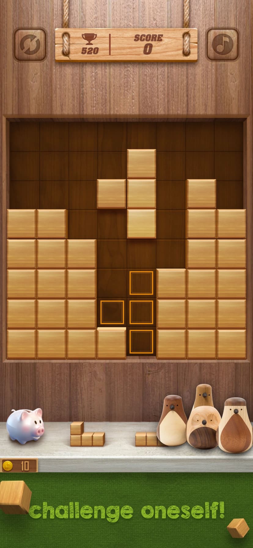 Wood Cube Puzzle screenshot 2 - screenshot