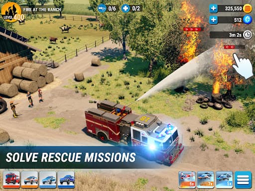 EMERGENCY HQ: firefighter game screenshot 7 - screenshot