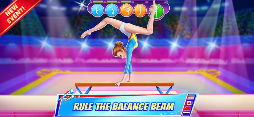 Gymnastics Superstar Gold Girl screenshot 3 - screenshot