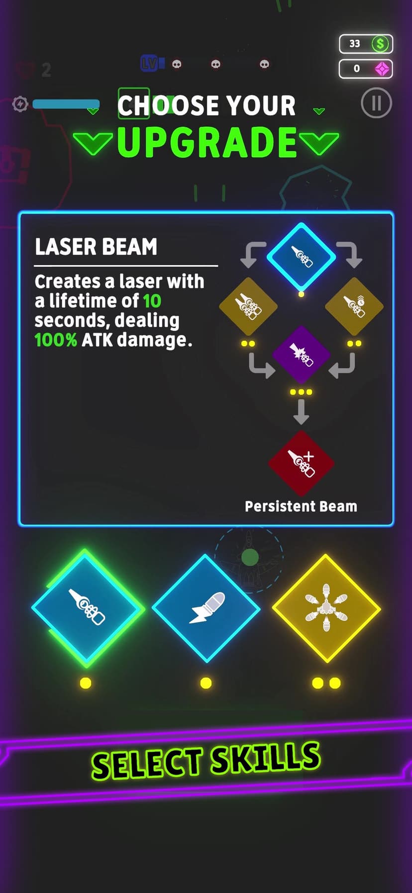 Neon Wings screenshot 2 - screenshot