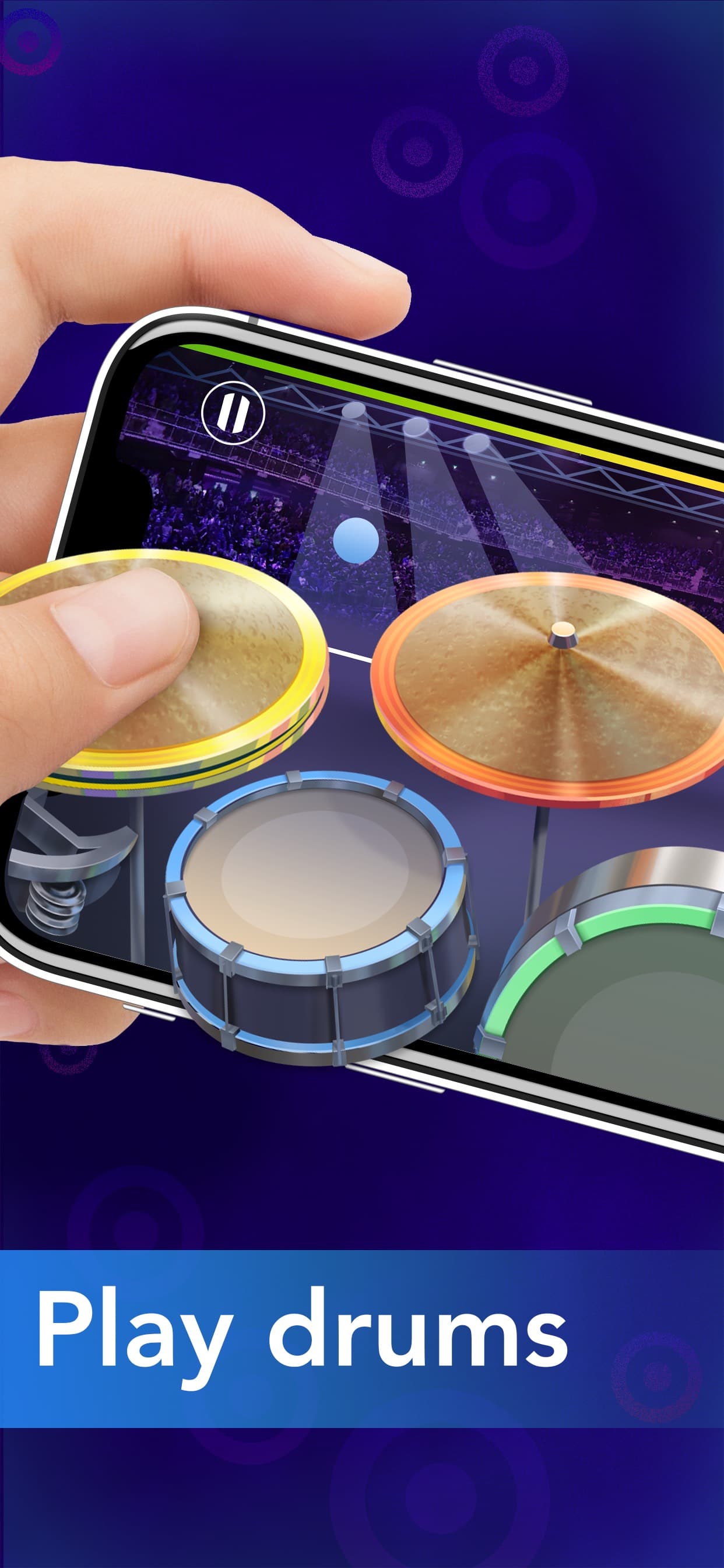 Drums: Learn & Play Drum Games screenshot 1 - screenshot