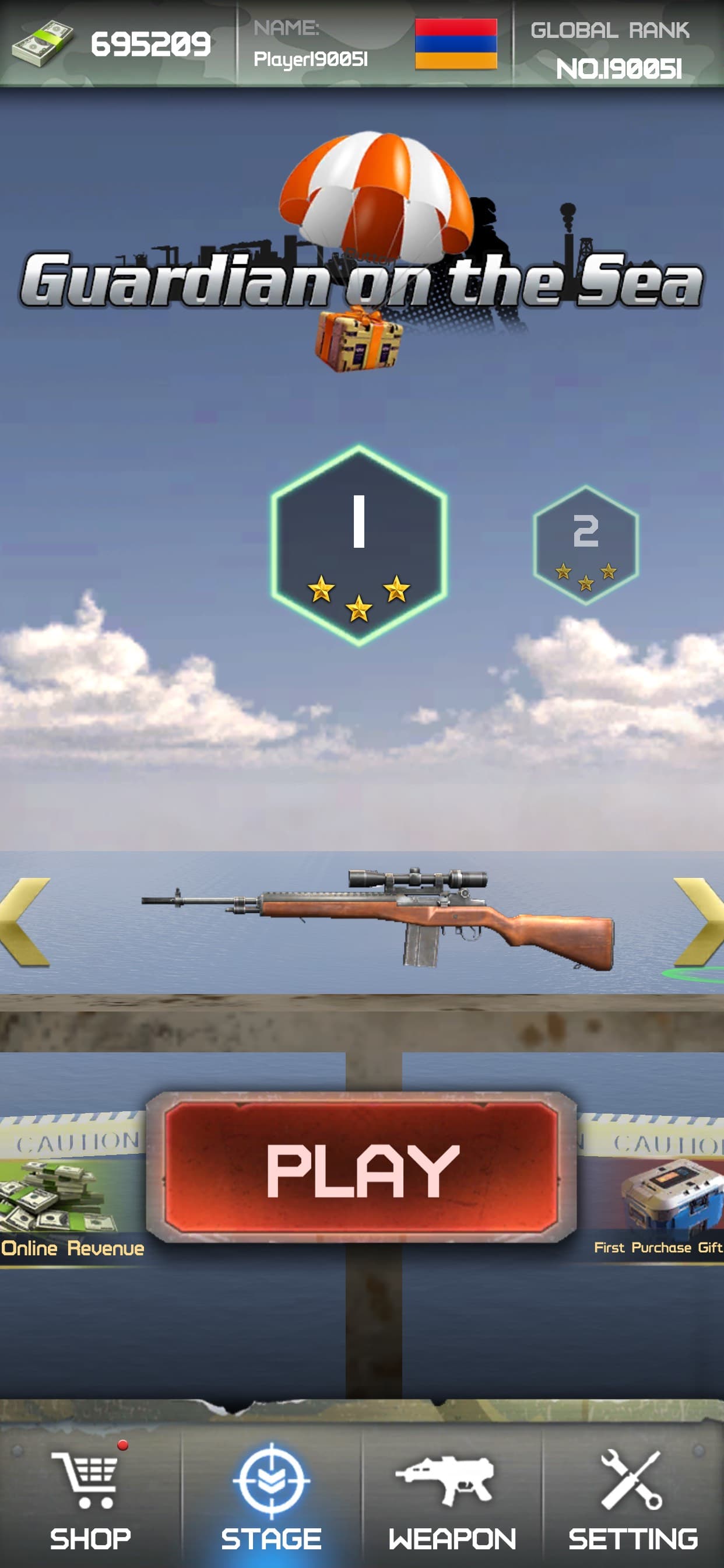 Guardian: Shooting Pirates screenshot 1 - screenshot