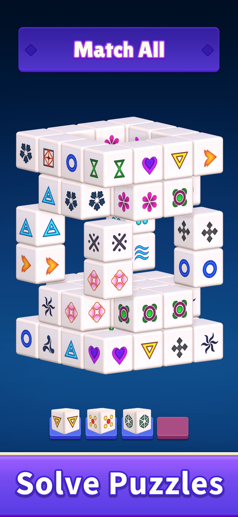 3D Mahjong Dimension screenshot 3 - screenshot
