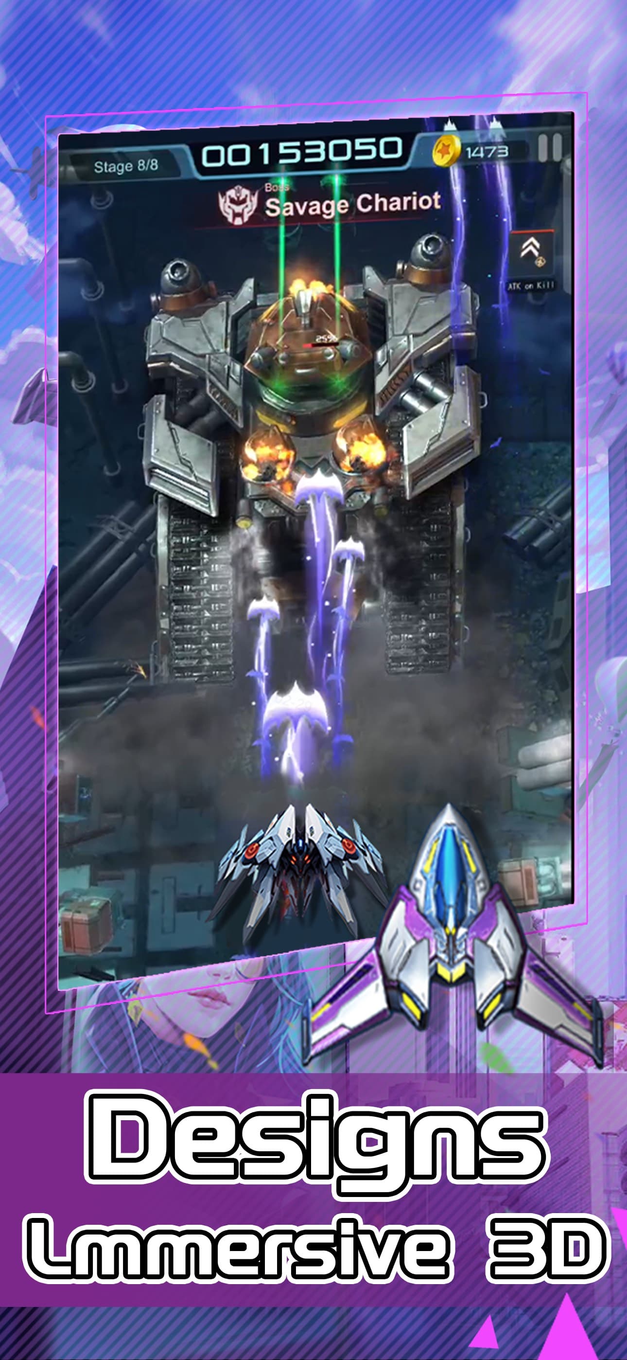 Star Force: Space Shooting screenshot 1 - screenshot