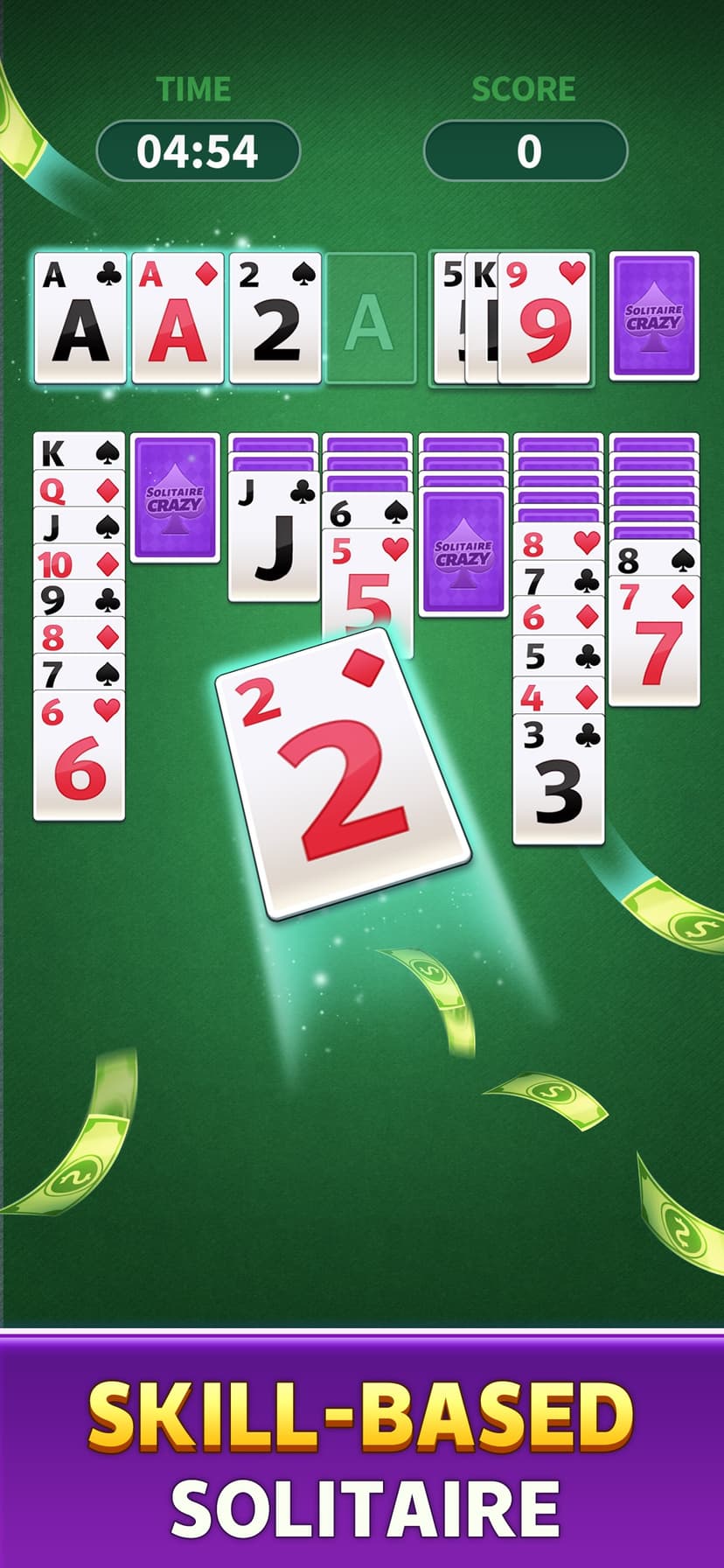 Solitaire Crazy: Win Real Cash screenshot 1 - screenshot