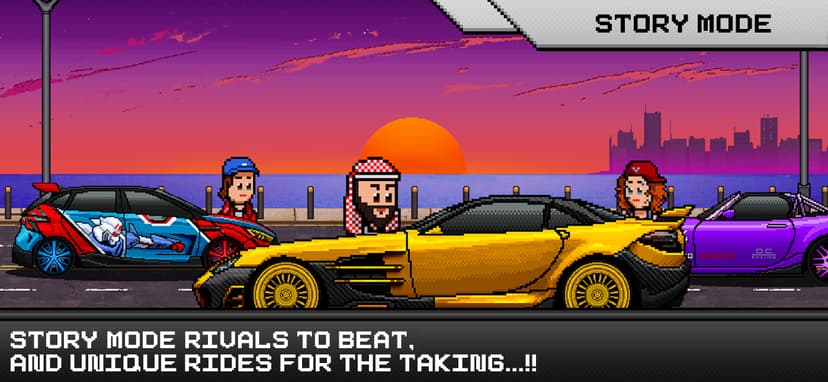 Drag Racing : Pixel X Racer screenshot 5 - screenshot