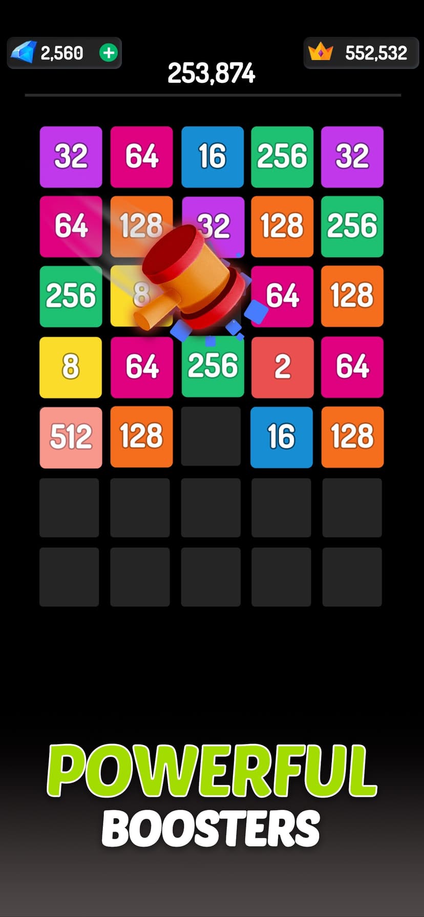 X2 Blocks: 2048 Number Puzzle screenshot 4 - screenshot
