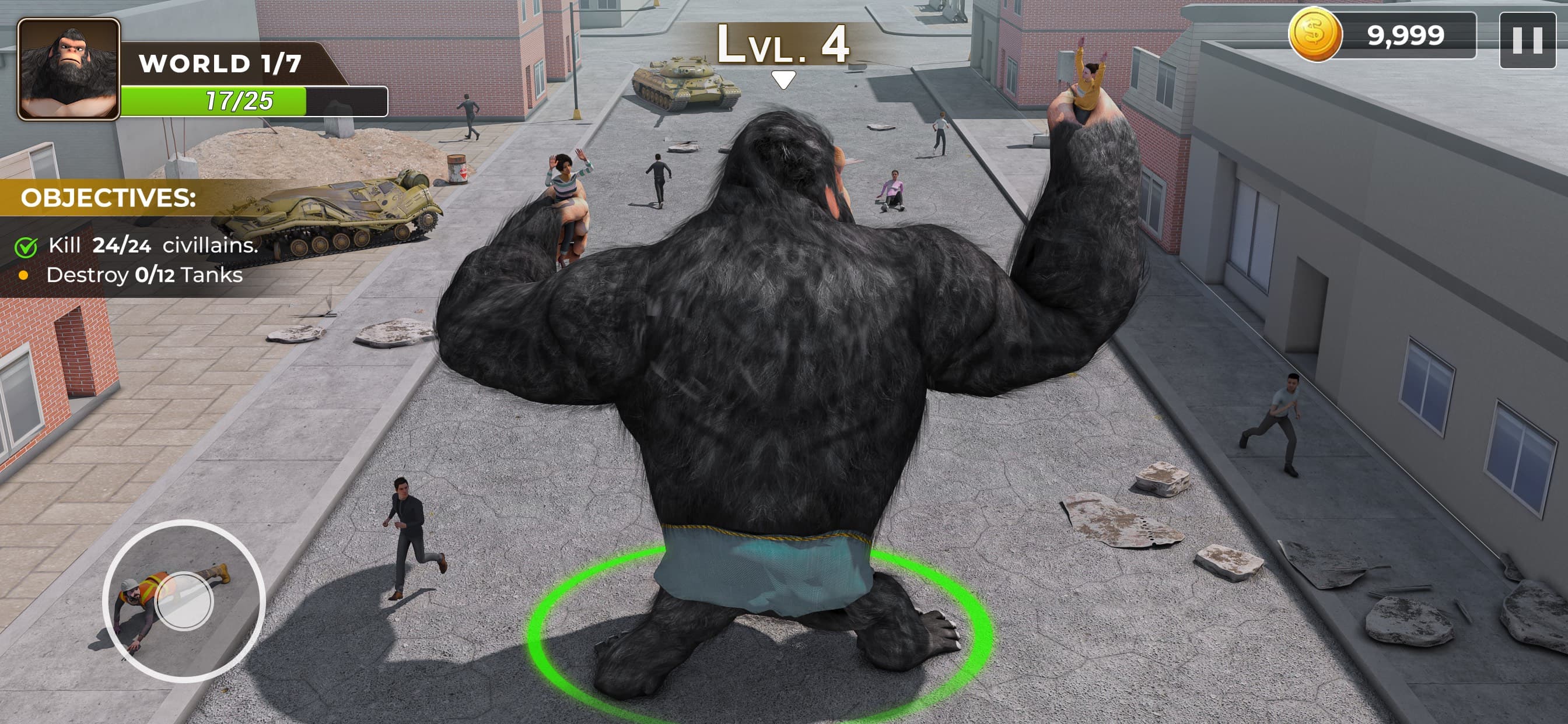 Apes Rampage Gorilla Games screenshot 1 - screenshot